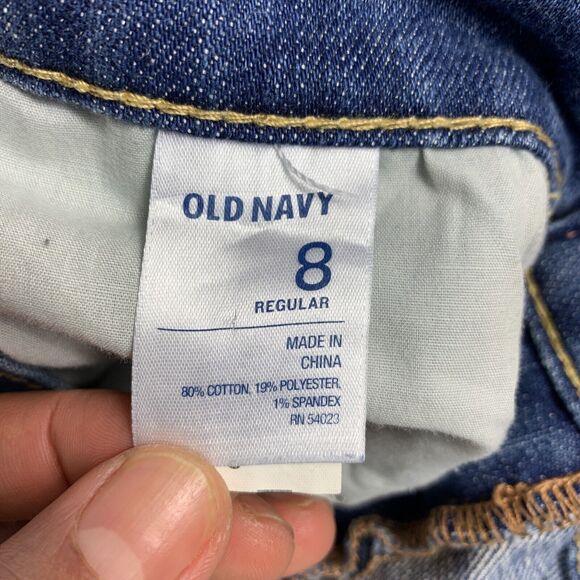 Old Navy The Diva Womens Jeans Straight Size 8 REG - Picture 7 of 9